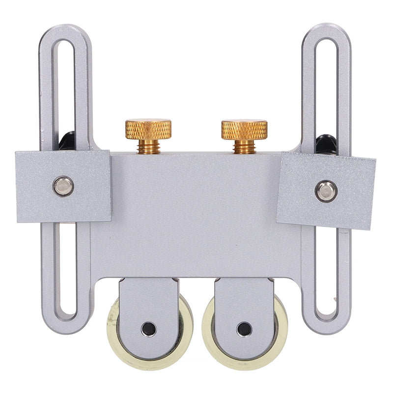 Adjustable Dual Bearing Roller Aluminum Alloy Table Saw Feeding Roller for Woodworking Saw Table