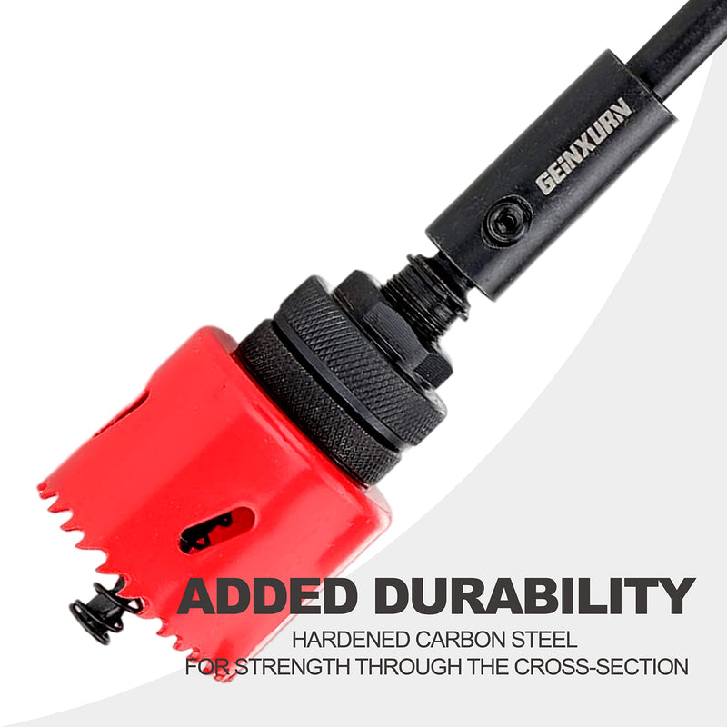 Tools Hole Saw Extension Chuck, 10-Inch x 3/8-Inch Hex Shank Reducing Locking Impact Extension GEC010HS