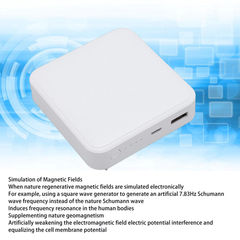 Generator, 7.83Hz Improve Sleep Ultra Low Frequency Pulse Generator with Simulated Magnetic Field, Promote Energy Boost, for Bedroom Office