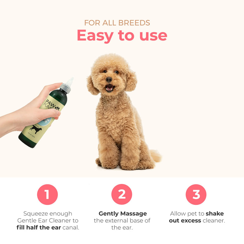 PAWFUME Grooming Dog Spray (Show Dog) + Ear Cleaner for Dogs + Moisturizing Dog Spray Lotion