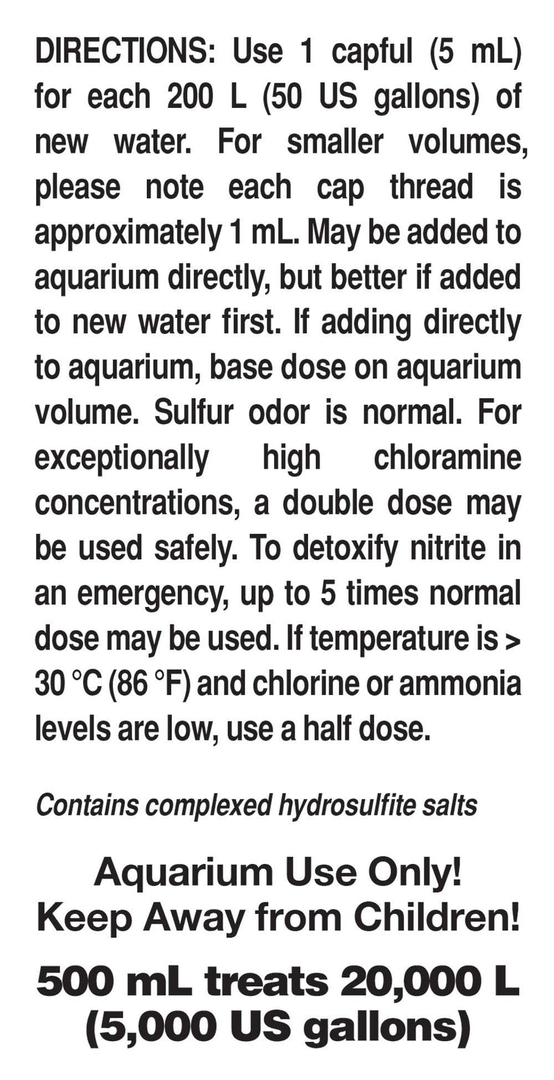 Seachem Prime Fresh and Saltwater Conditioner - Chemical Remover and Detoxifier 500 ml