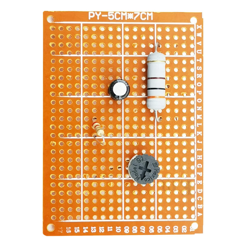 15Pcs PCB Protoboards,YUNGUI 5X7cm 1-2-3 Perf Board Circuit Board Strip for Electronic Project and Electronic Experiment
