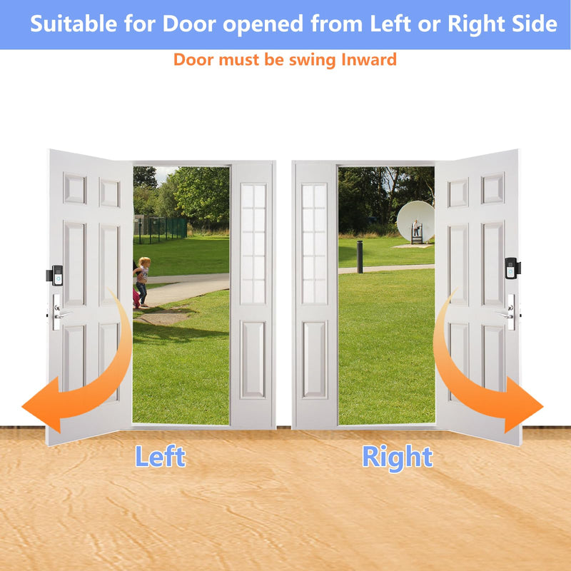Anti-Theft Ring Video Doorbell Mount, No Drilling Ring Door Mount Compatible with Ring Video Doorbell (2024)/Battery Doorbell Plus/Pro/(2020 Release) for Houses, Not Block Doorbell Sensor(Black)