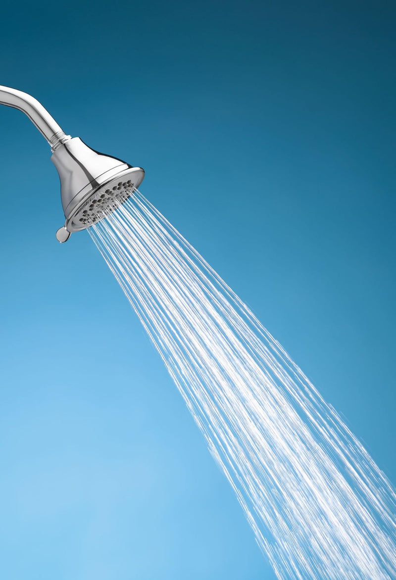 Moen 3233EP Envi Three-Function 4-Inch Diameter Eco-Performance Showerhead, Chrome