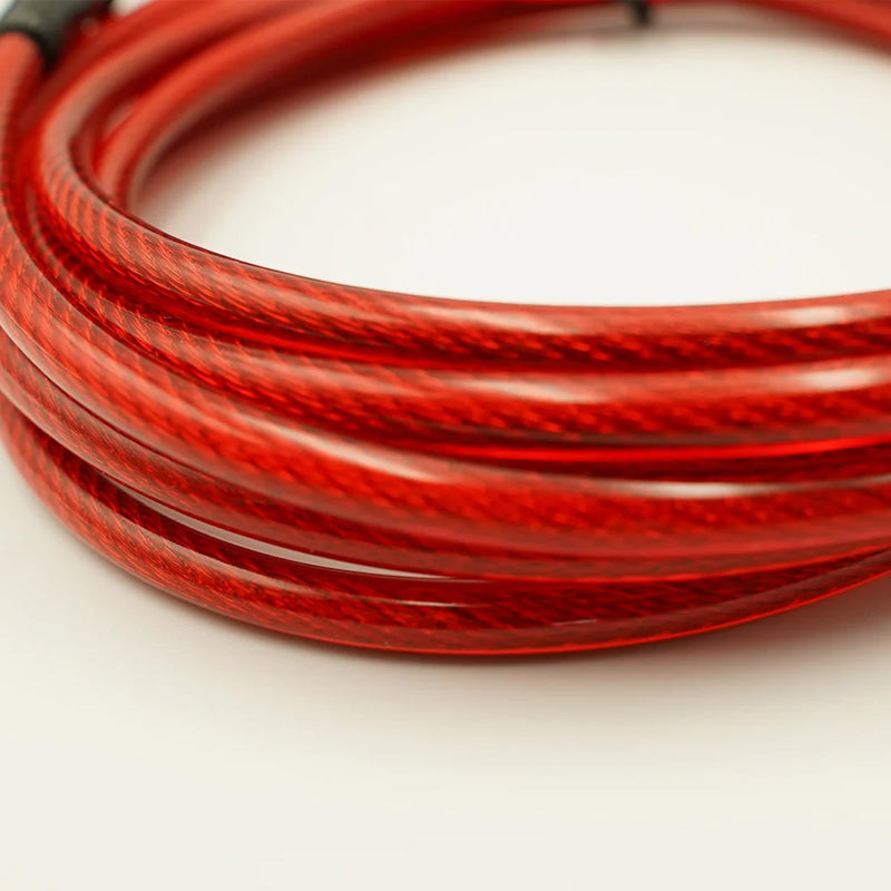 DoubleLock Otter Integrated Combination Cable Lock (6mm) – 10ft Weatherproof Steel Cable, Keyless Resettable Lock for Outdoor Gear, Bikes, Coolers, Kayaks, and Sports Equipment 6mm