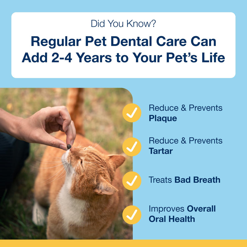 ProDen PlaqueOff Dental Bites Cat 60g - PawsPlanet Australia