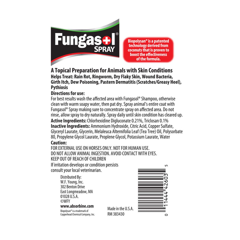 [Australia] - Absorbine Fungasol Sprayer, 22 oz 