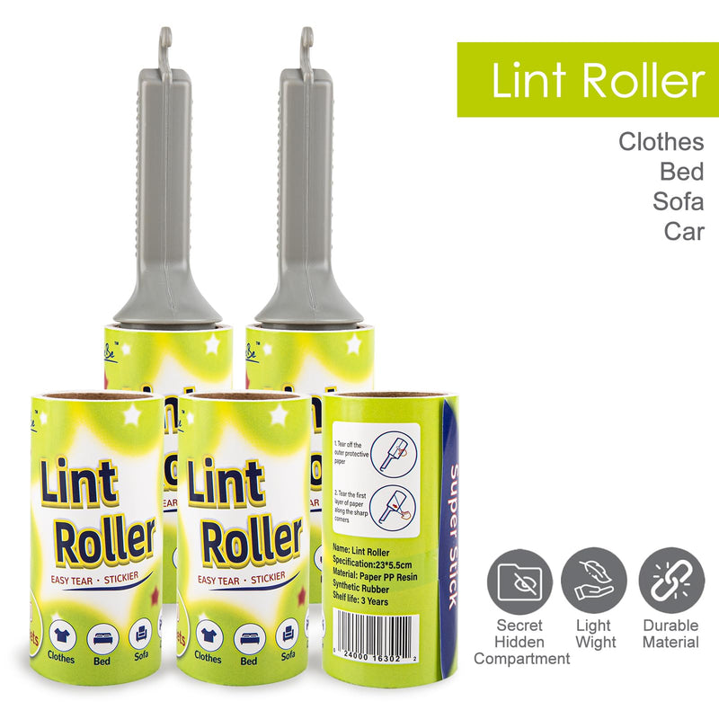Real Working Lint Roller with Storage, Secret Stash Safes, Secret Hidden Diversion,Money Jewelry Storage (Man) man
