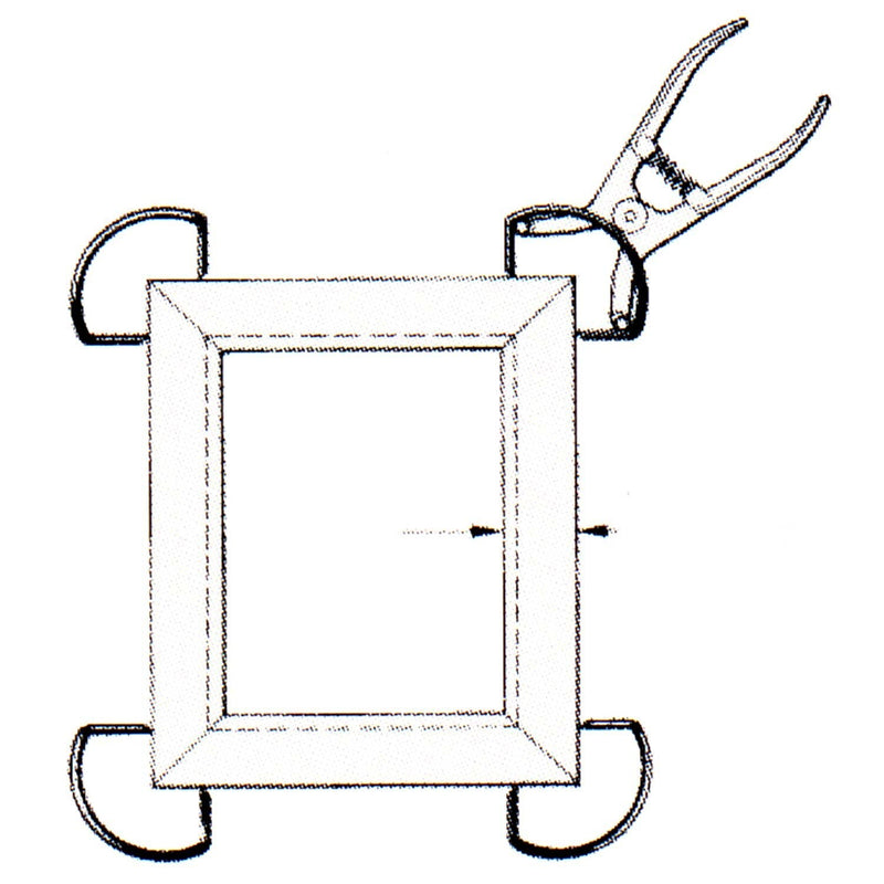"F" Size Miter Clamp Ring 10 Pack