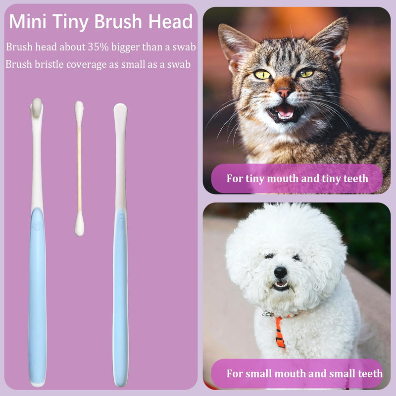 JGocot Cat Toothbrush and Cat Acne Brushes