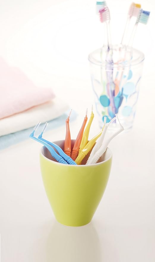 DENTALPRO Interdental Brush Pink Size 0 (SSSS) 10pcs - NewNest Australia