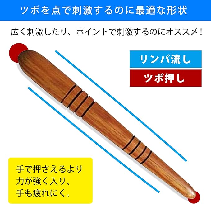 cocorave Massage Stick Set of 2 for Pressure Point Push Stick Massage Foot Shoulder - NewNest Australia