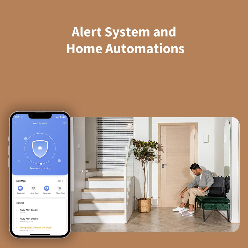 Aqara Zigbee Motion Sensor P1, Smart Motion Detector, Requires AQARA HUB, 5-Year Battery Life, Configurable Detection Timeout, for Alert System and Automations, Compatible with HomeKit, Alexa, IFTTT