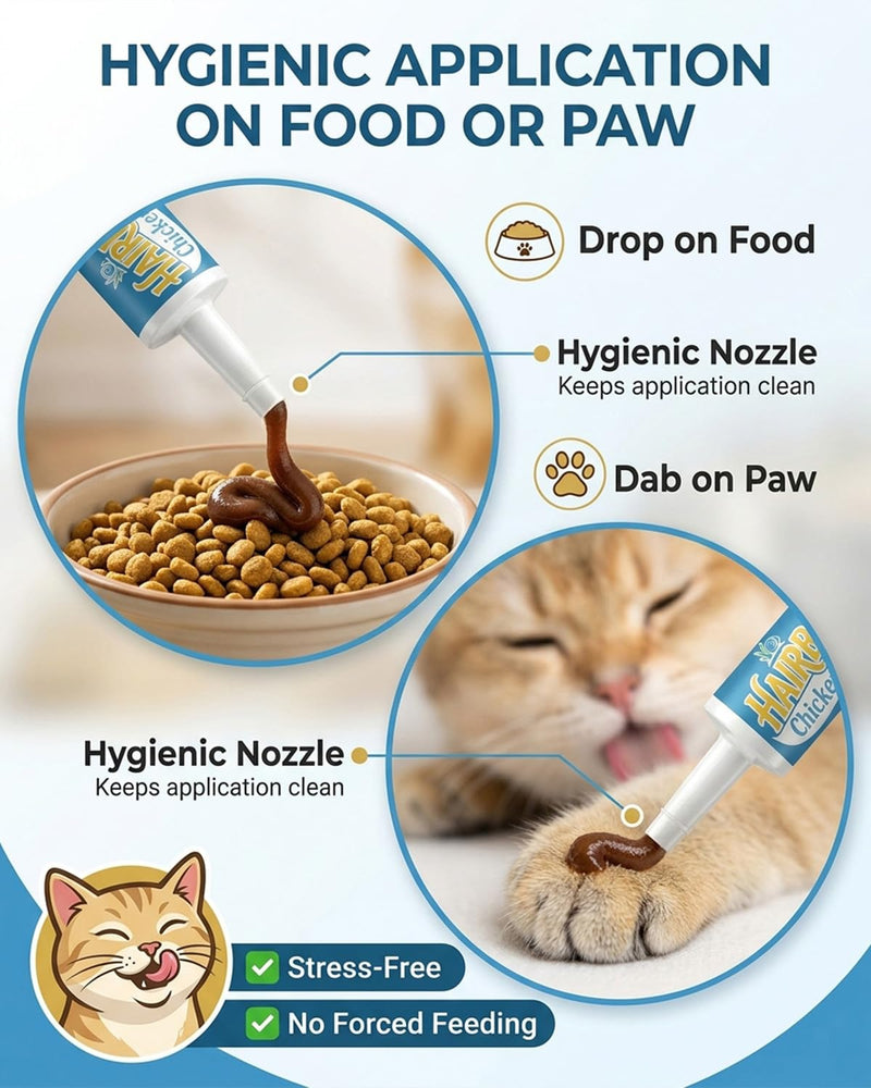 ACAPPELLA Chicken Flavor Cat Hairball Remedy - 30ml | Exact Dosage ; Mess-Free ; Easy-Squeeze