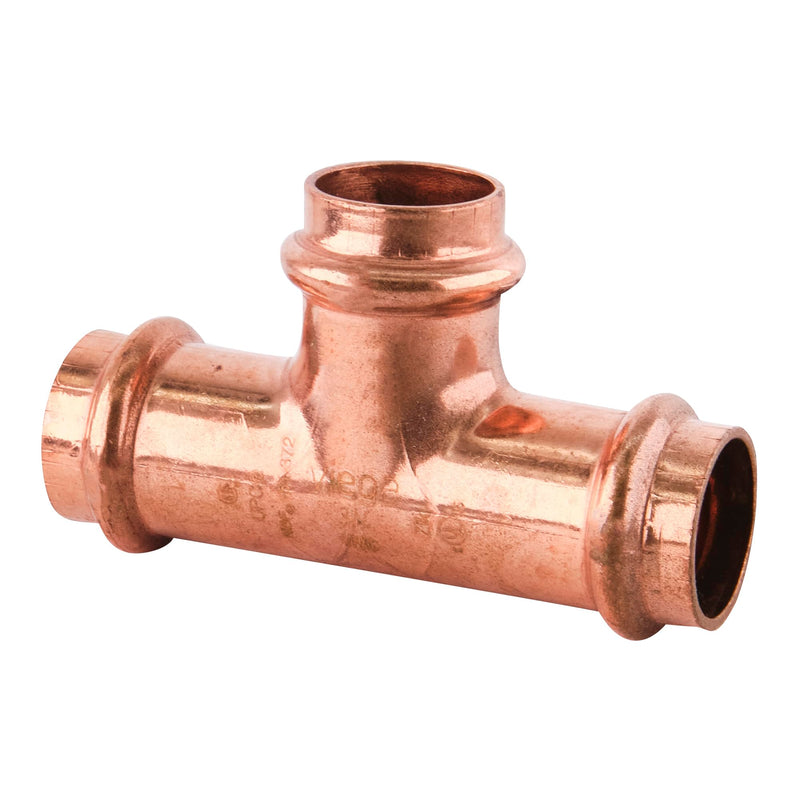 Viega 77387 ProPress Zero Lead Copper Tee with 3/4-Inch P x P x P, 10-Pack 10 Pack