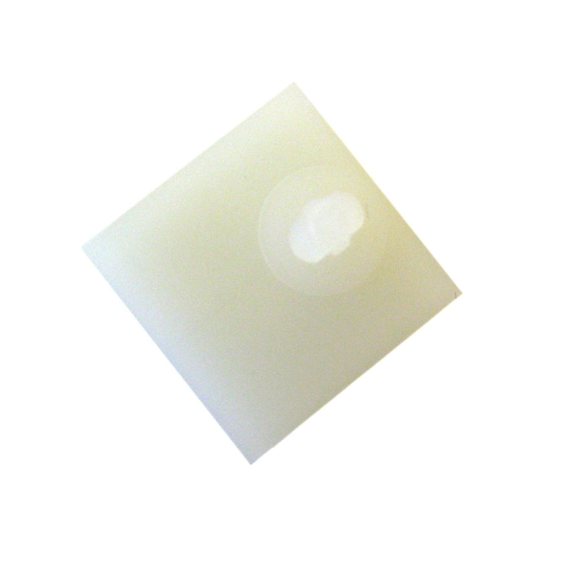 SA120 Adhesive Standoffs, 100 Pack, 0.120" Height, Offset 0.6x0.6" Base, Fits 0.125" PCB Hole