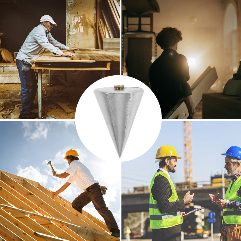 Gadpiparty Plumb Bob Hanging Wire Hammer Plumb Bobs String High Building Measuring Tool for Straight Level Test