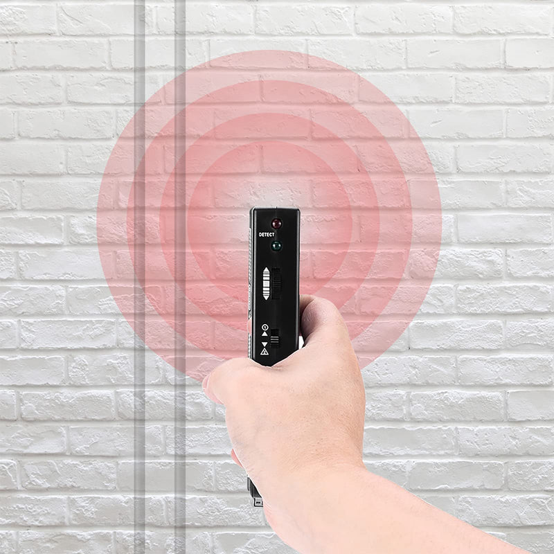 Wall Scanner Metal Detector, WPP123 Pipe Power Wall Stud Finder with Adjustable Alert, High Sensitivity Metal Pipe Live AC Wire Detector for Wall, Floor, Ceiling
