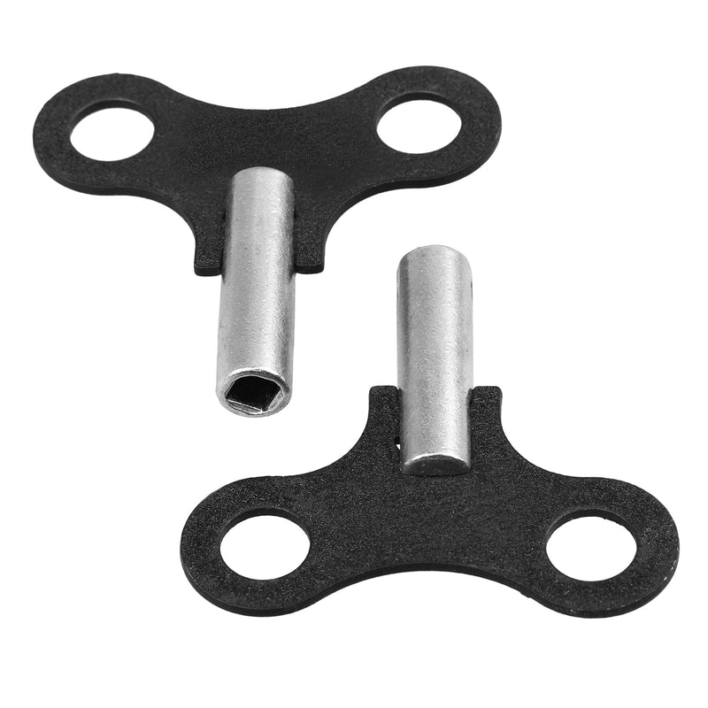 2 Pack Clock Winding Key #9 4.5mm, Antique Clock Winding Key Set for Wall Clocks, Alarm Clocks and Wind Chain Repair (4.5mm & 0.177 Inch Hole)