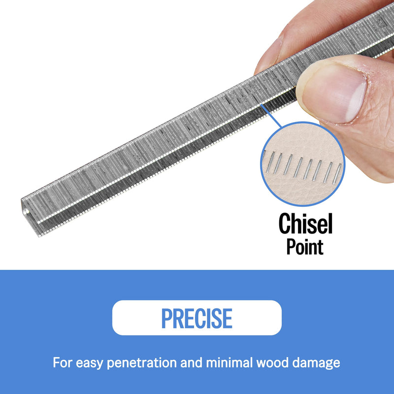 meite 22G71S516 22 Gauge 71 Series 3/8-Inch Crown 5/16-Inch Leg Length Galvanized Upholstery Staples for Fine Wire Staplers 10,020pcs/Box (1 Box) 1
