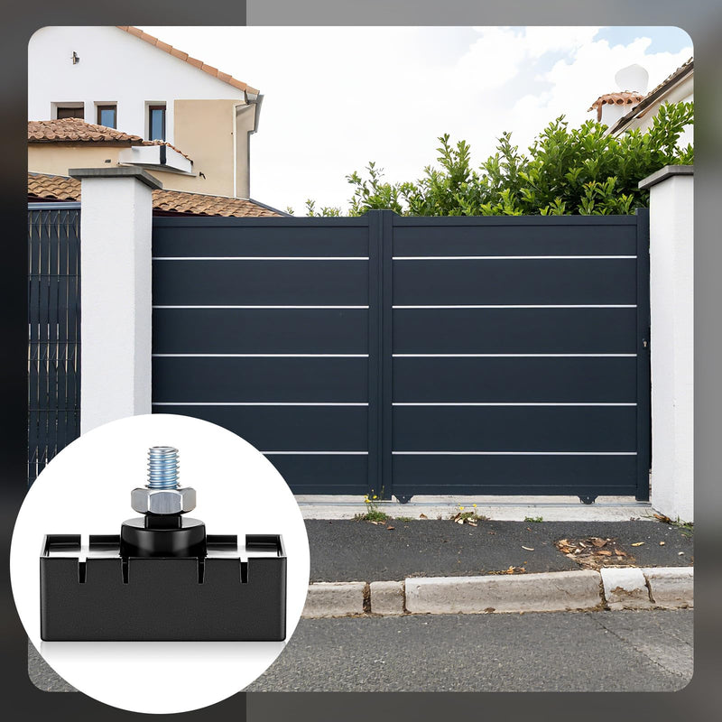 4 Pcs Square Limit Switch Magnet for Automatic Sliding Gate Magnets Gate Opener Replacement Magnetic Limits Accessories for Home Garage Driveway
