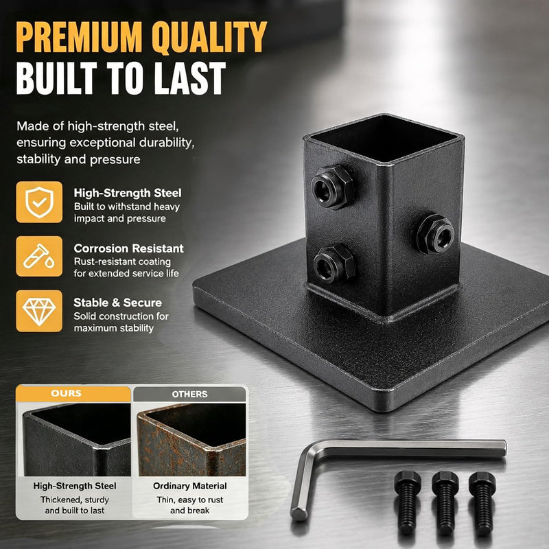 Hand Press Foot 3"x 3" Fit for Arbor Press