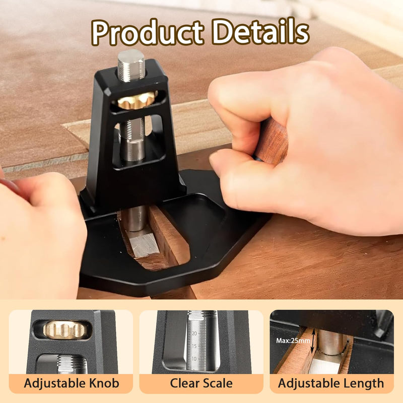 Router Plane, Handheld Router for Woodworking, Router Plane for Woodworking for Wood Crafting, Surface Smoothing, Cutting Dados Grooves Mortise