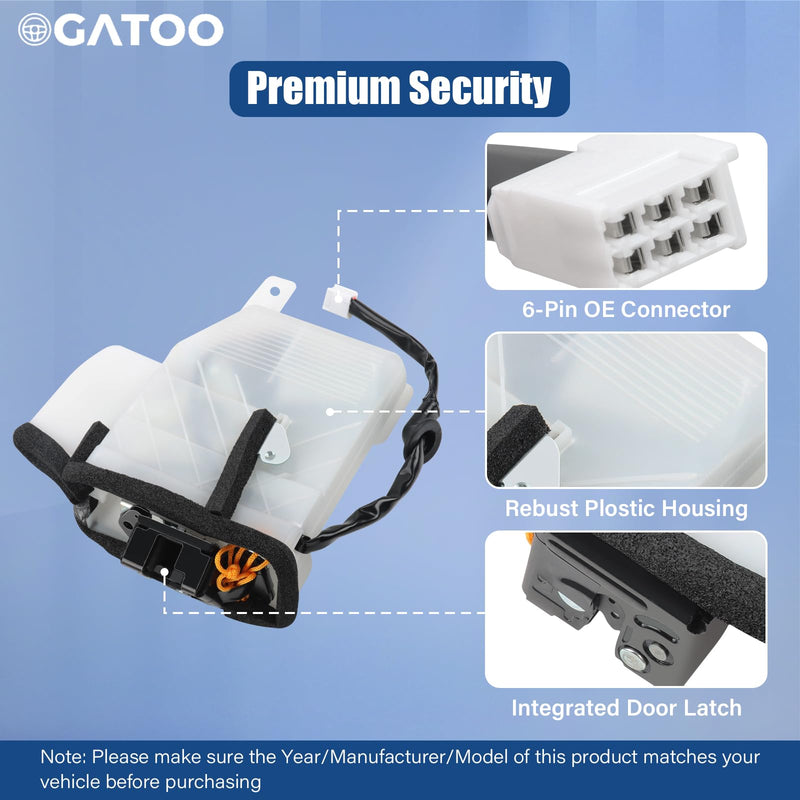 Trunk Latch Tailgate Lock Rear Gate Hatch Fit for 4.0L 4.7L Toyota 4Runner 2003 2004 2005 2006 2007 2008 2009 Liftgate Door Actuator Back Assembly Motor, Replace# 69110-35060 69110-35062 69110-35090