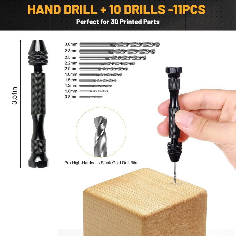 63 Pcs 3D Printer Tools, 3D Printing & Cleaning Tool Kit