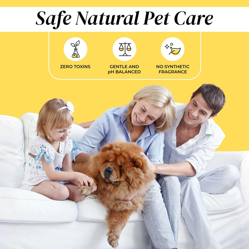 Dog Ear Cleaner - 4 Fl Oz of Dog Ear Wash - Drops to Dissolve Wax, Combat Odor, and Support Healthy Ears - Made with Chamomile, Honey, and Aloe - Made in The USA 4oz - PawsPlanet Australia