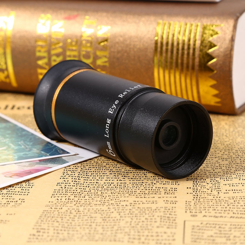 Eyepiece Lens, Telescope Eyepiece, 6mm Eyepiece 6mm 66 Degree Wide Angle Astronomical Telescope Eyepiece Accessories 1.25 inch Fully Multi-Coated ES for Telescope