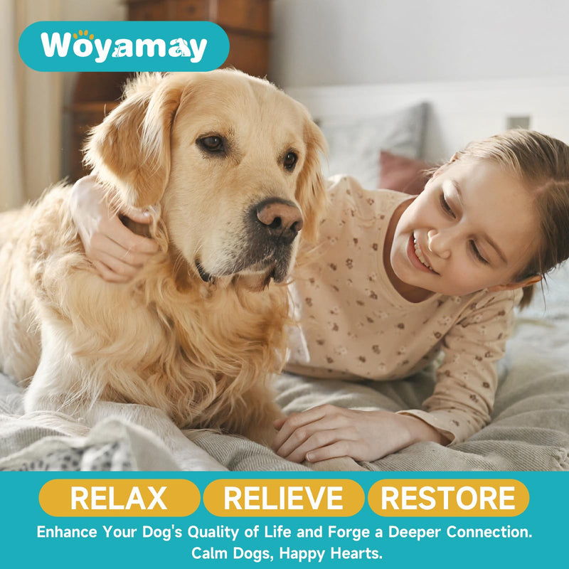 Woyamay Dog Calming Diffuser Refills - Dog Pheromones Calming Diffuser for Dogs Relieve Anxiety & Stress, 2-Month Supply Dog Pheromone Diffuser Refills (Fits All Common Diffuser Heads) 2 Refills
