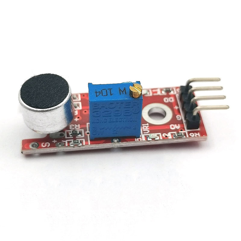 FainWan 3Pcs High Sensitivity Microphone Sensor AVR PIC Sound Detection Module for Ar-duino