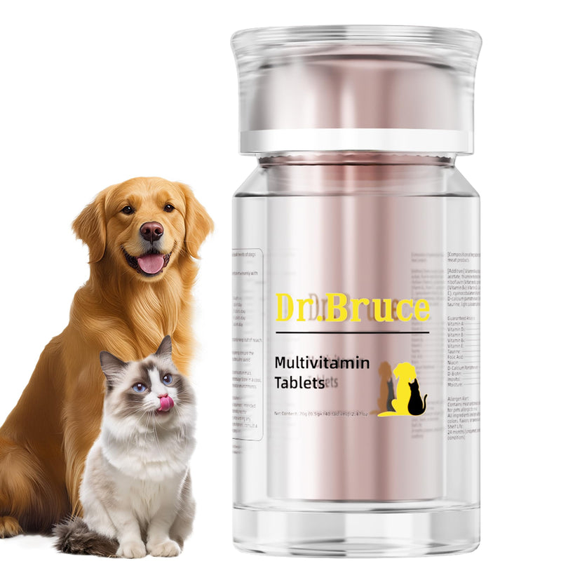 Dog Multivitamin，Pet Vitamins and Supplements，16-in-1 Vitamin Formula with Taurine，Canine Complete Enhanced Multivitamin，Hip & Joint Support, Digestive Health, Immune Support，Skin and Fur Supplements