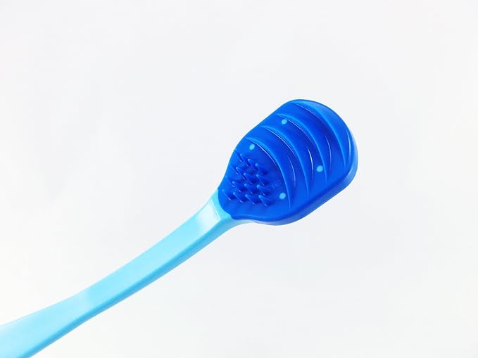 Breath Care Tongue Clin, Tongue Dedicated Brush, Removes Tongue Stain That Causes Bad Breath, W Function (Removal Spatula & Scraper Brush), Firm - NewNest Australia