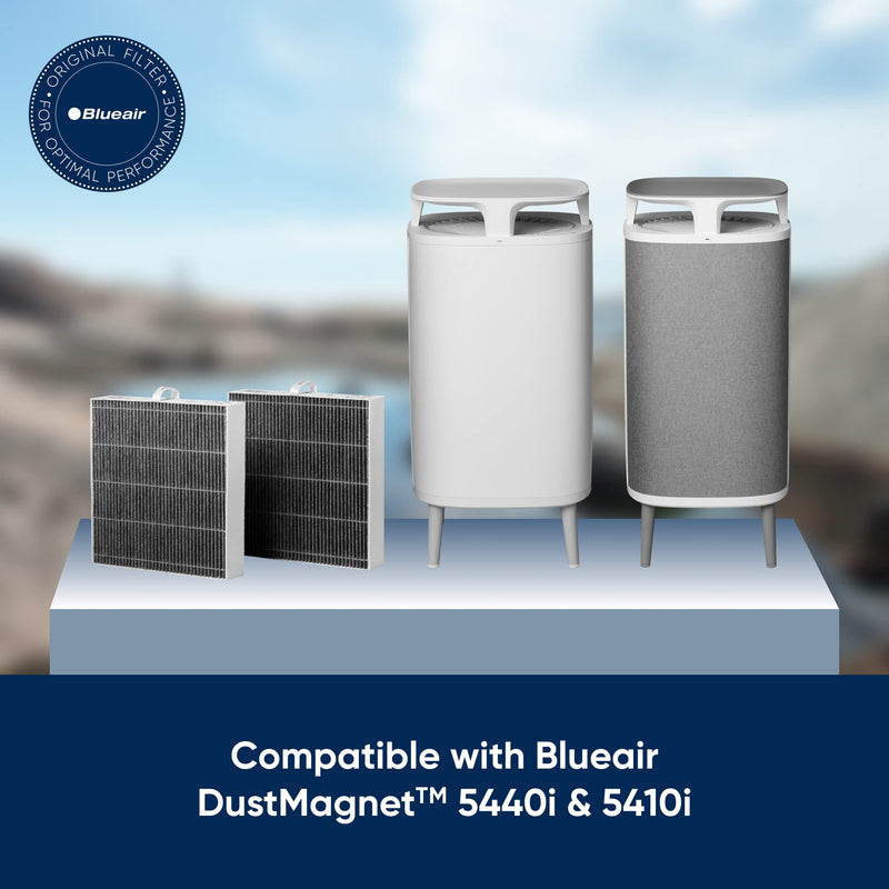 BLUEAIR DustMagnet 5400 Series ComboFilter, Genuine Replacement Filter for DustMagnet 5440i, 5410i Home Air Purifiers for Dust, Virus, Bacteria, Smoke and Allergies