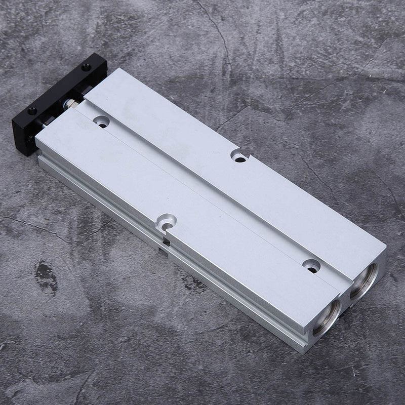 Air Cylinder, 1.0MPa 10 to 200mm Stroke Aluminum Alloy Double Rod Double Shaft Air Cylinder, Industrial Air Cylinders (TN16X200-S) TN16X200-S