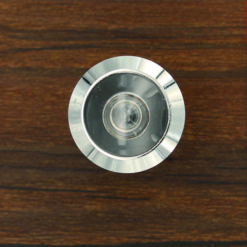 2-PCS 200-degree Door Peephole Viewer for 1-3/8" to 2-1/4" Doors, Bright Chrome,Enhance Security and Convenience with Wide Angle Viewing - Easy Installation and Durable Design 200 Degree