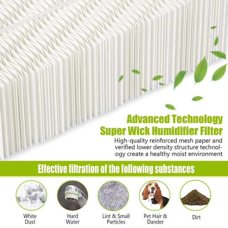 1043 Super Wick Humidifier Filter Replacement for Essick Air AirCare Bemis Essick Compatible with EP9500 EP9700 EP9800 EP9R500 821000 826000 826600 826800 826900 831000 EP9R Humidifiers 1043-1