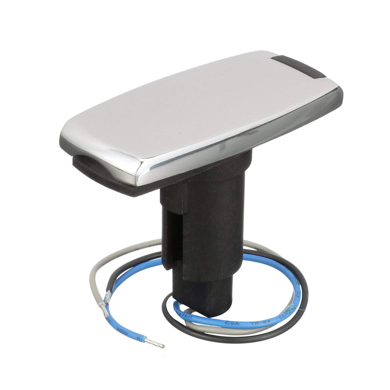 Attwood 910V3SS-7 LightArmor 910V Series 3-Pin Rectangular Light Base - 316 Stainless Steel One size