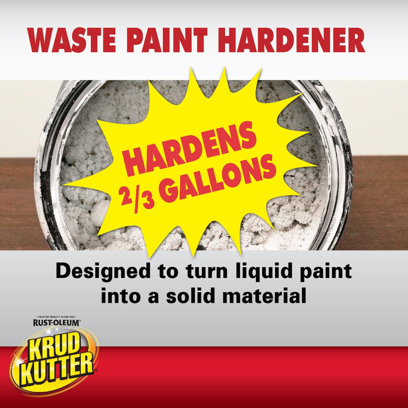 Krud Kutter PH3512-12PK Waste Paint Hardener Crystals, 3.5 oz, Cream, 12 Pack 3.5 Fl Oz (Pack of 12)