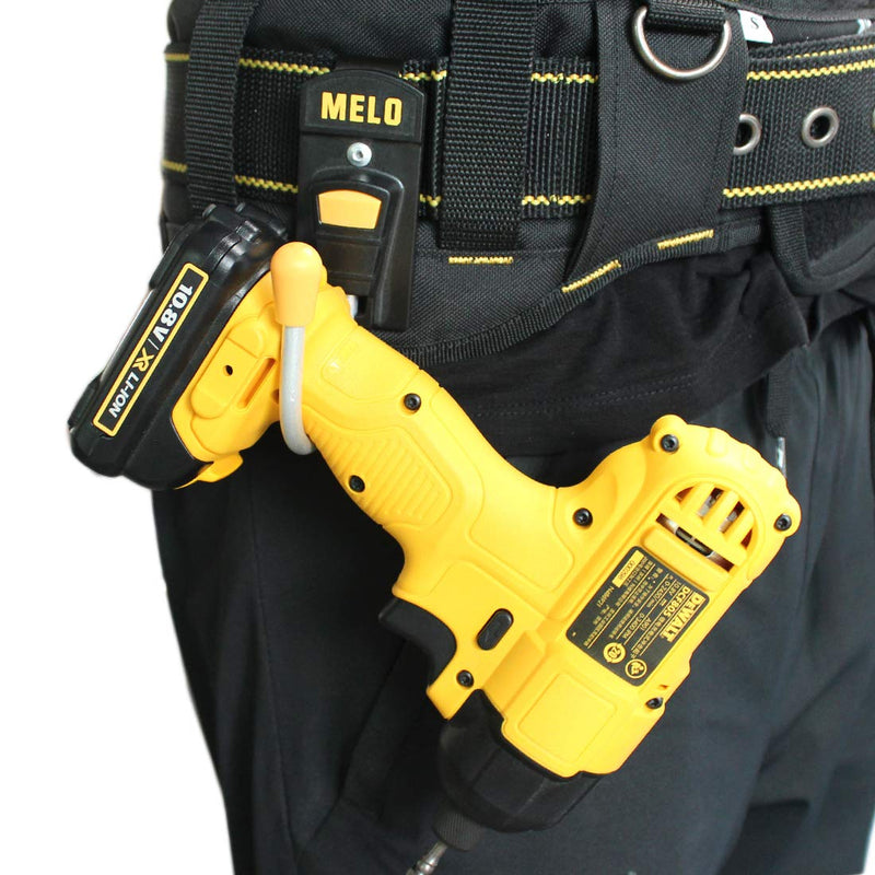 MELOTOUGH Tool Belt Hook Tool Holster Cordless Drill Belt Hook Holster for Belt 1