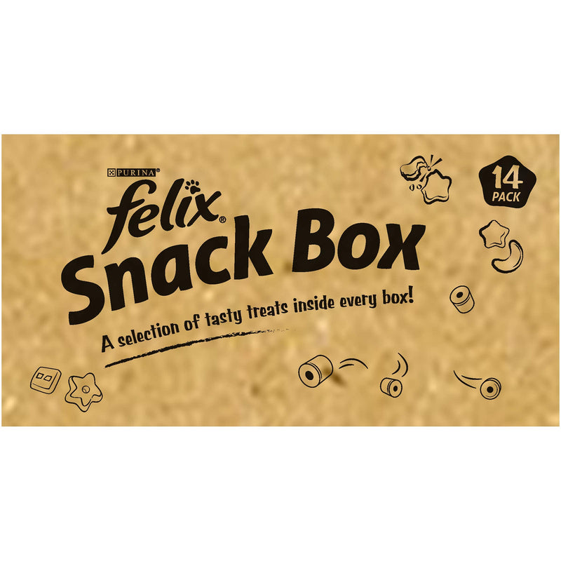 Felix Cat Treats Mixed Snack Box, 765 g, Pack of 14 - PawsPlanet Australia