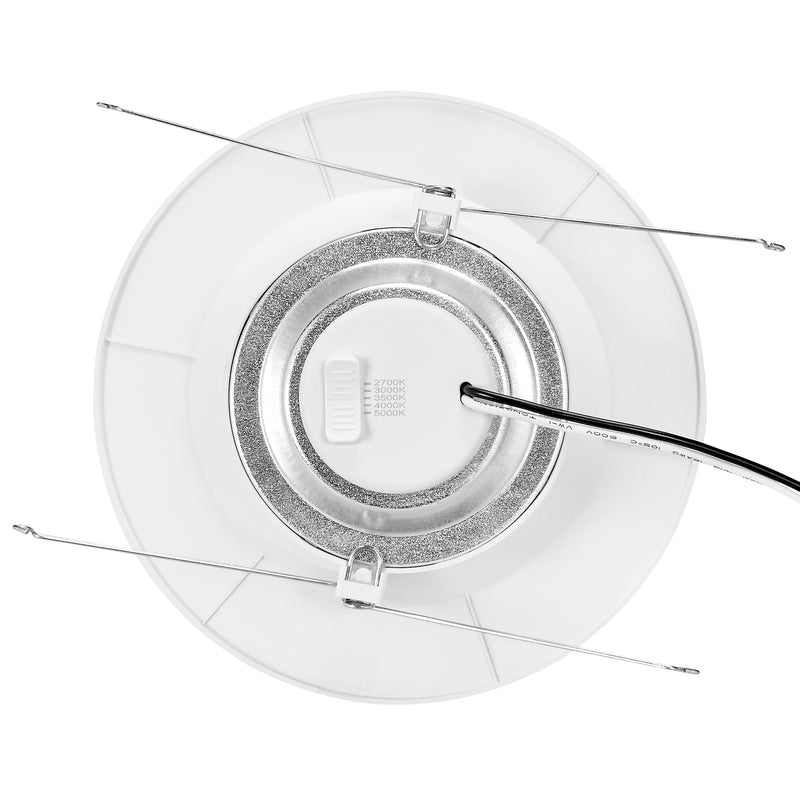 Maxxima 5 in. & 6 in. Retrofit LED PIR Motion Sensor Downlight - 1300 Lumens, 14 Watts, 5 CCT 2700K/3000K/3500K/4000K/5000K, Energy Efficient Indoor Ceiling Lighting Fixture 6 Inch