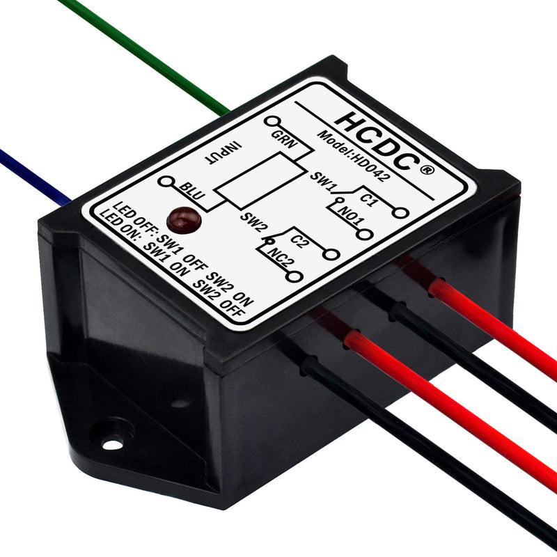 DPST 1NO 1NC 8 Amp Power Relay Module (AC/DC 12V) AC/DC 12V