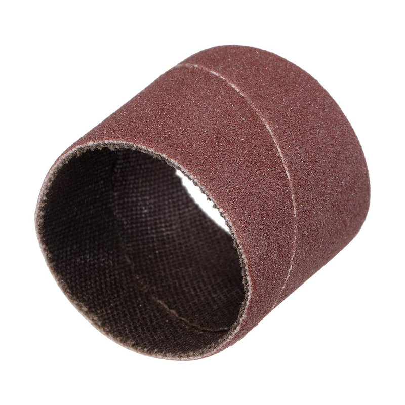 uxcell 1 Inch x 1 Inch Sanding Sleeves 240 Grits Sandpapers Band Drums 10 Pcs