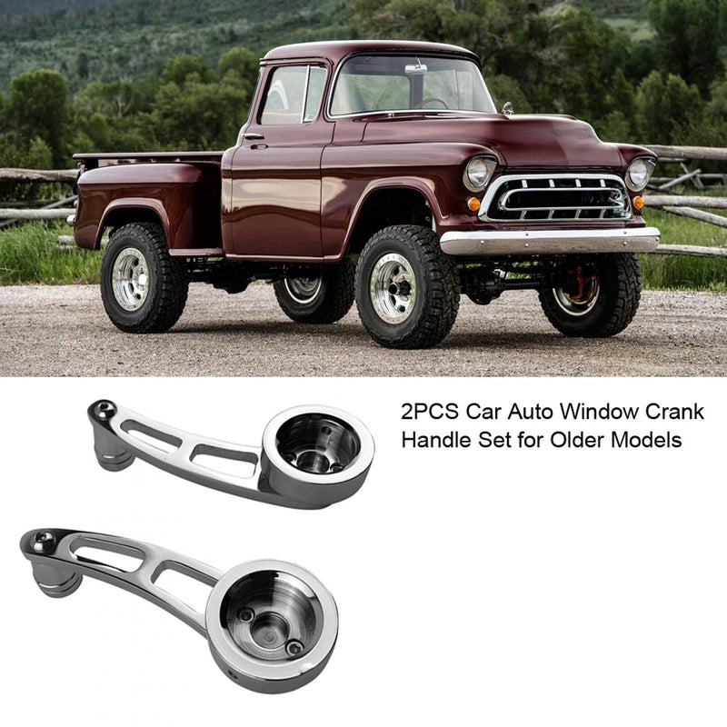 for window crank handle Yctze window crank handles for 68 truck window crank 1981 ck10 1988 3500 dually crank billet aluminum window crank for 87 c10 wind, 2PCS Car Auto
