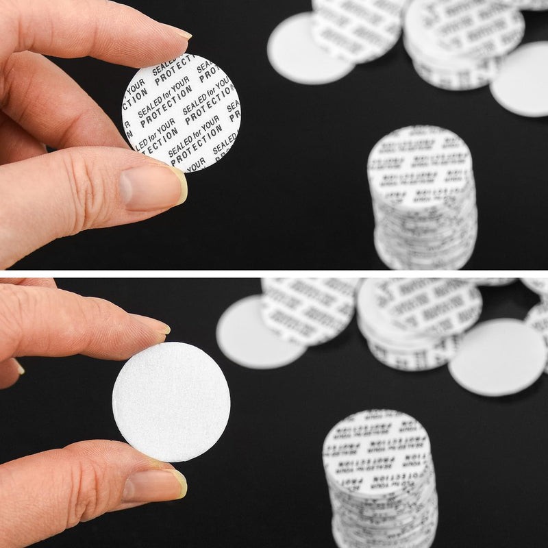 600PCS 1.06in (27MM) Pressure Sensitive Seals,Cap Liners, Bottle Seal,Foam Safety Tamper Resistant Sealing Waterproof Gasket for Cosmetic Plastic Glass Bottle Flask Jar Lid Case Canning Vials