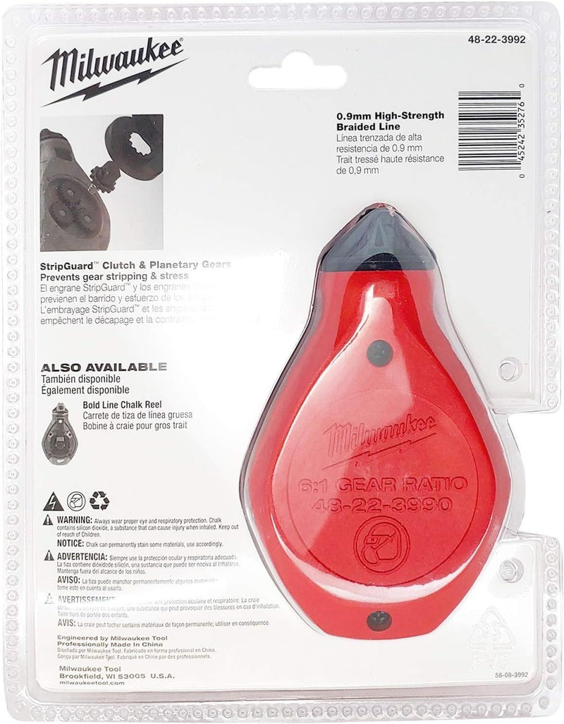 Milwaukee 48-22-3992 Chalk/Rl F in 100'Blu, 2 Piece Set