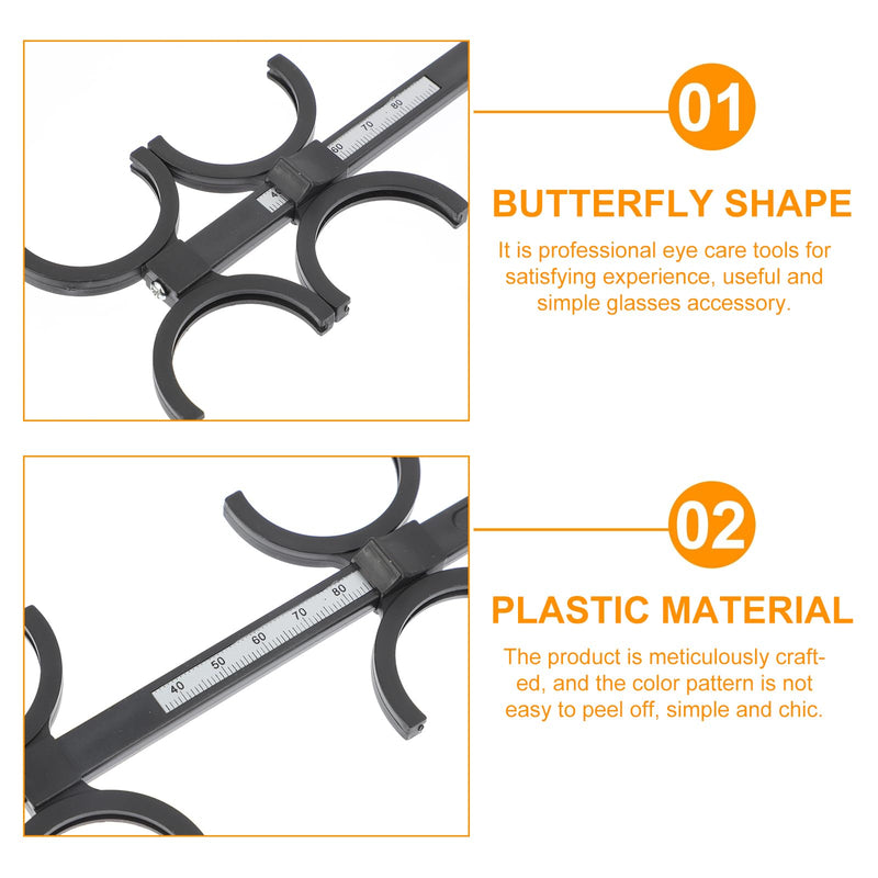 Hemoton 2pcs Glasses Accessories Optical Flipper,Optometry Plastic Flip,Chain Optometry EquipmentsVision Flipper,Flippers Optometry,Trial Lens Optometry Instrument Flip,Lens Tools for Eye Glasses